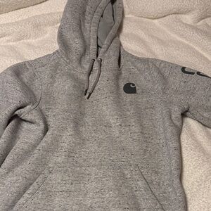 Carhartt Men's Heather Gray Hoodie